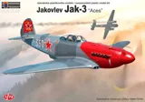 Krabice stavebnice Kovozávody Prostějov Club Line CLK0013 Jakovlev Jak-3 „Aces" v měřítku 1/72