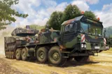 Krabice stavebnice Trumpeter 07196 SLT-56 tahač s návěsem 56 t v měřítku 1/72 — obrázek 7