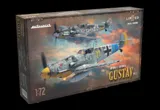 Krabice stavebnice Eduard 2144 GUSTAV pt.1 DUAL COMBO 1/72 s Messerschmitty Bf 109G-5 a G-6 — obrázek 3