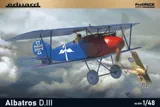 Krabice stavebnice Eduard 8114 Albatros D.III 1/48 ProfiPACK s německým dvouplošníkem