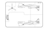 Krabice stavebnice Eduard Royal Class R0024 P-40K Warhawk DUAL COMBO v měřítku 1/48 — obrázek 6