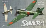 Krabice stavebnice Eduard 11168 Samurai Dual Combo A6M3 Zero v měřítku 1/48