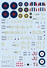 Krabice stavebnice Eduard 11180 They Fought to Rebuild Dual Combo 1/48 se Spitfire Mk.Vb — obrázek 15