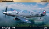 Krabice stavebnice Eduard ProfiPACK 70153 Avia CS-199 v měřítku 1/72