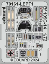Krabice stavebnice Eduard 70161 Bf 109G-14 1/72 ProfiPACK — obrázek 11