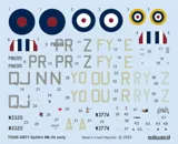 Krabice stavebnice Eduard ProfiPACK 70205 Spitfire Mk.Vb early v měřítku 1/72 — obrázek 2