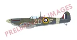 Krabice plastikové stavebnice Eduard ProfiPACK 70206 Spitfire Mk.Vb mid v měřítku 1/72 — obrázek 3