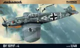 Krabice plastikové stavebnice Eduard ProfiPACK 82114 Bf 109F-4 v měřítku 1/48