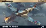 Krabice stavebnice Eduard ProfiPACK 82156 Spitfire Mk.Vb late v měřítku 1/48