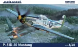 Krabice stavebnice Eduard 84184 P-51D-10 Mustang 1/48 Weekend Edition