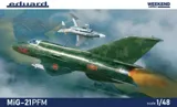 Krabice stavebnice Eduard 84202 MiG-21PFM v měřítku 1/48, Weekend Edition
