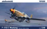 Krabice stavebnice Eduard 84214 P-51B Malcolm Hood 1/48 Weekend Edition