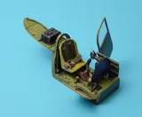 Resinový kokpitový set Aires 7044 pro P-39 Airacobra 1/72 od Academy — obrázek 2