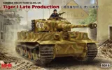 Krabice plastikové stavebnice Rye Field Model RFM5015 Tiger I late production v měřítku 1/35