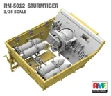 Krabice stavebnice Rye Field Model RFM5012 Sturmtiger v měřítku 1/35 — obrázek 5