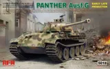 Krabice plastikové stavebnice Rye Field Model RFM5018 Panther Ausf. G v měřítku 1/35