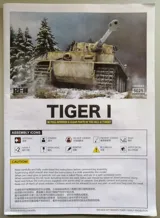 Krabice plastikové stavebnice Rye Field Model RFM5025 Tiger I early production v měřítku 1/35 — obrázek 2