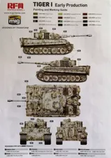 Krabice plastikové stavebnice Rye Field Model RFM5025 Tiger I early production v měřítku 1/35 — obrázek 6