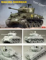 Krabice plastikové stavebnice Rye Field Model RFM-5028 Sherman M4A3E8 v měřítku 1/35 — obrázek 2