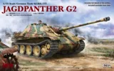 Krabice plastikové stavebnice Rye Field Model RFM-5031 Jagdpanther G2 v měřítku 1/35