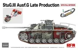 Krabice plastikové stavebnice Rye Field Model RFM5088 StuG III Ausf. G pozdní výroba 1/35
