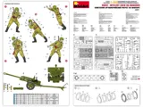 Krabice stavebnice MiniArt 35081 sovětská dělostřelecká obsluha na cvičení v měřítku 1/35 — obrázek 6