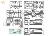 Krabice plastikové stavebnice Clear Prop CP3503 TB.2 UAV ukrajinské námořnictvo Starter kit 1/35 — obrázek 3