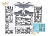 Krabice stavebnice Clear Prop CP4803 H-75O Hawk v měřítku 1/48 — obrázek 3