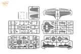 Krabice plastikové stavebnice Clear Prop CP4822 I-16 type 5 Starter Kit v měřítku 1/48 — obrázek 4