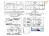 Krabice stavebnice Clear Prop CP4823 Gloster E28/39 Pioneer Starter Kit v měřítku 1/48 — obrázek 4