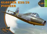 Krabice stavebnice Clear Prop CP4823 Gloster E28/39 Pioneer Starter Kit v měřítku 1/48