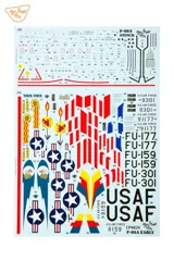 Krabice plastikové stavebnice Clear Prop CP4824 F-86A Sabre v měřítku 1/48 — obrázek 17