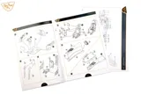 Krabice plastikové stavebnice Clear Prop CP4824 F-86A Sabre v měřítku 1/48 — obrázek 22
