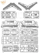 Krabice plastikové stavebnice Clear Prop CP4824 F-86A Sabre v měřítku 1/48 — obrázek 4