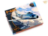 Krabice stavebnice Clear Prop CP4825 F-86A v Koreji – rané verze v měřítku 1/48 — obrázek 4