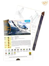 Krabice stavebnice Clear Prop CP4825 F-86A v Koreji – rané verze v měřítku 1/48 — obrázek 48