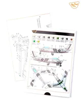 Krabice stavebnice Clear Prop CP4825 F-86A v Koreji – rané verze v měřítku 1/48 — obrázek 61