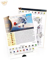 Krabice stavebnice Clear Prop CP4826 Boeing F4B-4 U.S. Navy v měřítku 1/48 — obrázek 37