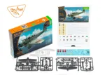 Krabice stavebnice Clear Prop CP144001 Ki-51 Sonia Starter kit v měřítku 1/144, dva modely v balení — obrázek 2