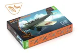 Krabice stavebnice Clear Prop CP144001 Ki-51 Sonia Starter kit v měřítku 1/144, dva modely v balení — obrázek 3