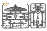 Krabice stavebnice Clear Prop CP144003 Ki-51 Sonia 1/144 Starter kit se dvěma modely — obrázek 4