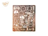 Krabice plastikové stavebnice Clear Prop CP72014 La-5 raná verze Advanced Kit v měřítku 1/72 — obrázek 33