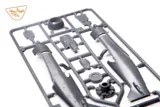 Krabice plastikové stavebnice Clear Prop CP72014 La-5 raná verze Advanced Kit v měřítku 1/72 — obrázek 38