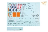 Stavebnice vrtulníku Clear Prop CP72018 HH-2D Seasprite Advanced kit v měřítku 1/72 — obrázek 16