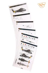 Stavebnice vrtulníku Clear Prop CP72018 HH-2D Seasprite Advanced kit v měřítku 1/72 — obrázek 18
