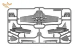 Plastikové stavebnice Clear Prop CP72024 I-16 Type 5 raná verze, měřítko 1/72, Starter Kit — obrázek 4