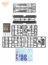 Krabice stavebnice Clear Prop CP72027 Airco DH.9a raná verze Advanced kit v měřítku 1/72 — obrázek 2