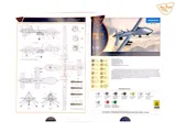 Krabice stavebnice Clear Prop CP72028 MQ-1C UAV v měřítku 1/72 — obrázek 17