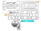 Krabice stavebnice Clear Prop CP72028 MQ-1C UAV v měřítku 1/72 — obrázek 4