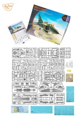 Krabice stavebnice Clear Prop CP72042 MiG-23MLD Expert kit v měřítku 1/72 — obrázek 3